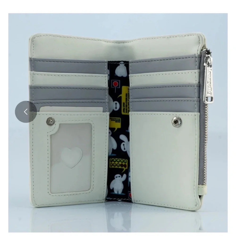 Loungefly Big Hero 6 Baymax Cosplay Mini Backpack & Wallet Bundle
